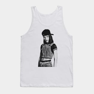 Aaliyah Simple Engrved Tank Top